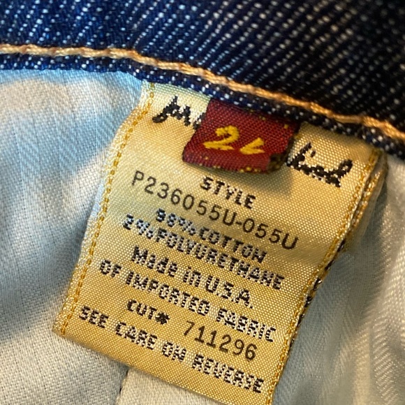 7 for all Mankind low rise ankle zip jeans - Picture 2 of 8